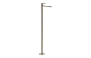 VitrA Origin Floor Standing Basin Mixer - Brushed Nickel